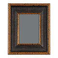 Black And Antique Gold Beaded 5X7 Photo Frame