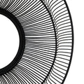 Chico Black Wire Mirror