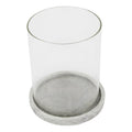 Athena Stone Large Hurricane Lantern