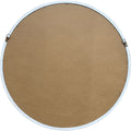 Washed Wood Framed Beaded Mirror