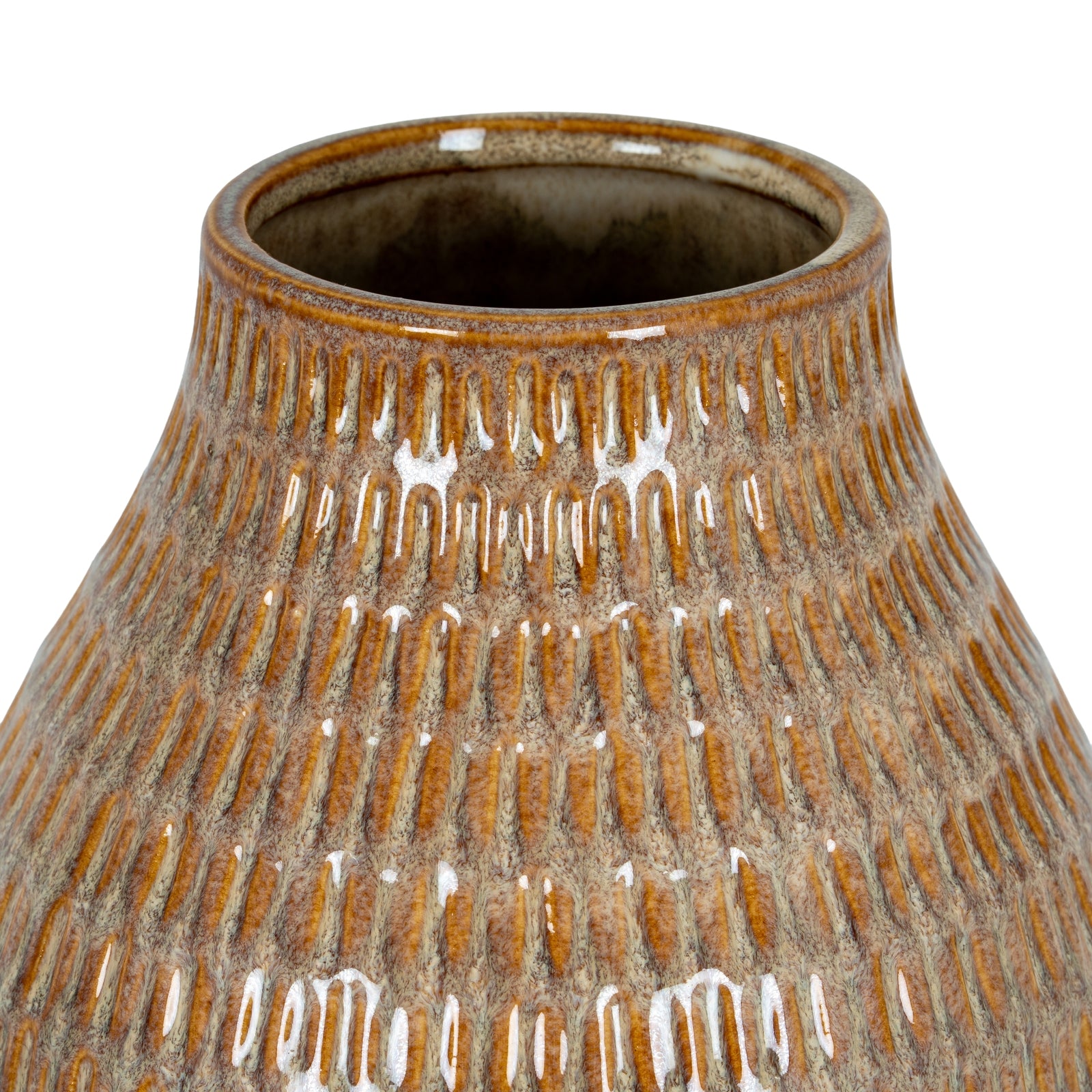 Sabbia Collection Medium Textured Vase