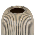 Pallida Collection Large Striped Vase