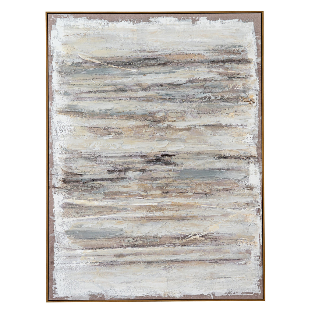 Breeze Hand Painted Canvas In Frame