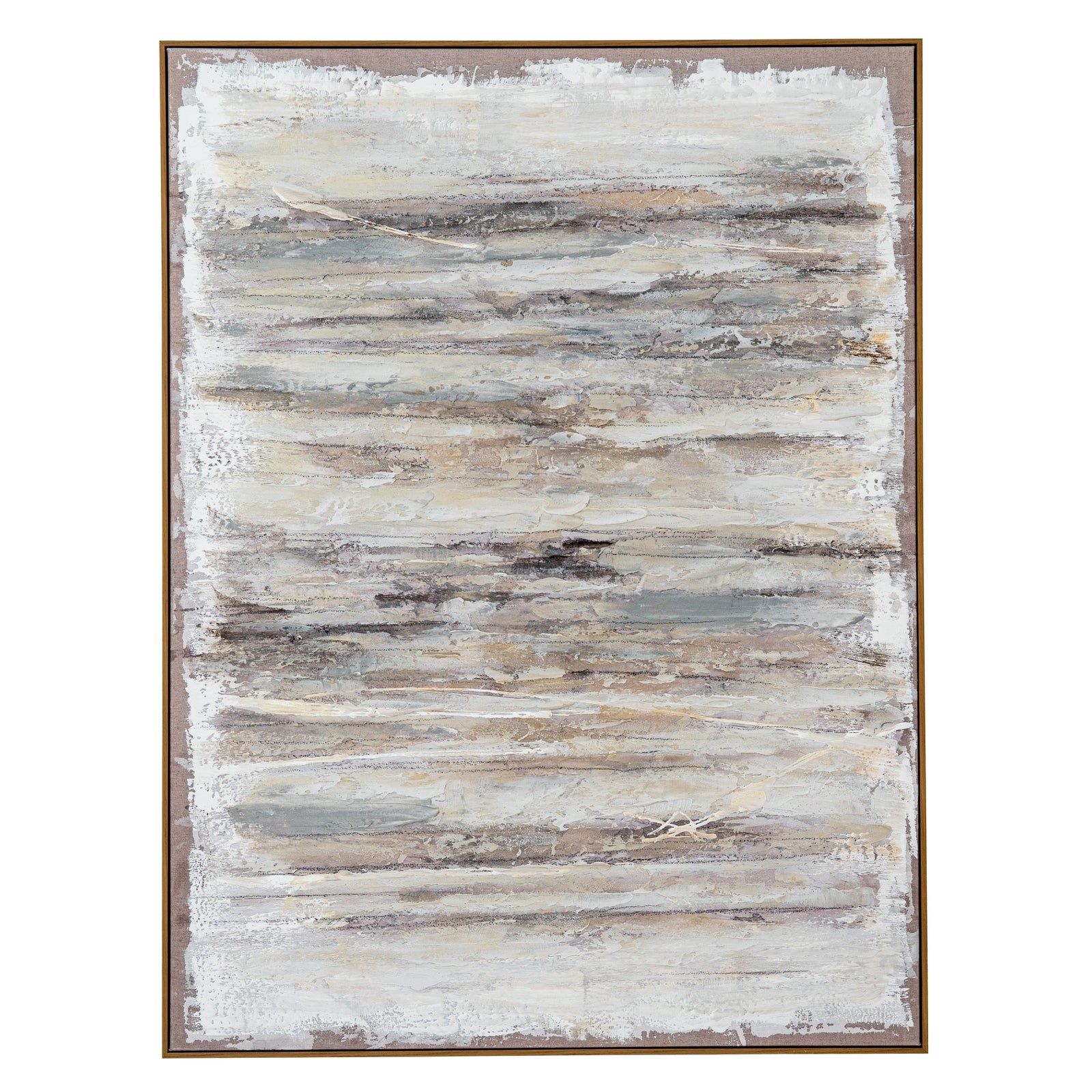 Breeze Hand Painted Canvas In Frame