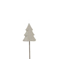 Whitewashed Rustic Tree On Stand