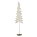 Large Whitewashed Tall Tree On Stand