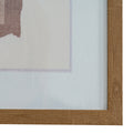 Terran Art Mounted In Wooden Frame