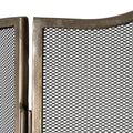Antiqued Silver Large  Fire Screen